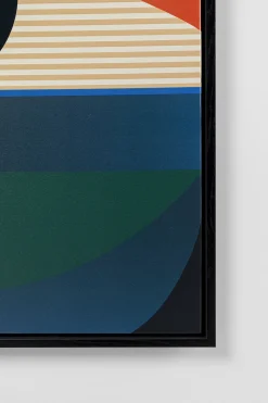 KARE Gerahmtes Bild Sunrise 75x100cm Hot