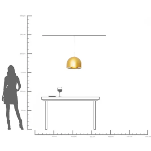 KARE Hängeleuchte Zen Gold Ø40cm Sale