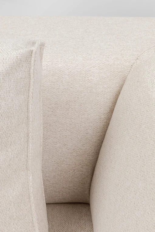 KARE Infinity Ottomane Elements Creme Links 182cm New