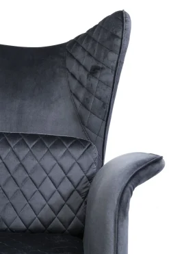 KARE Sessel Tudor Velvet Schwarz Sale