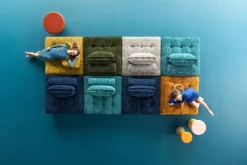 KARE Sofa Element Portofino Orange Clearance