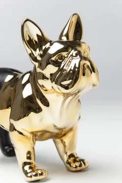 KARE Spardose Bulldog Gold-Schwarz Clearance