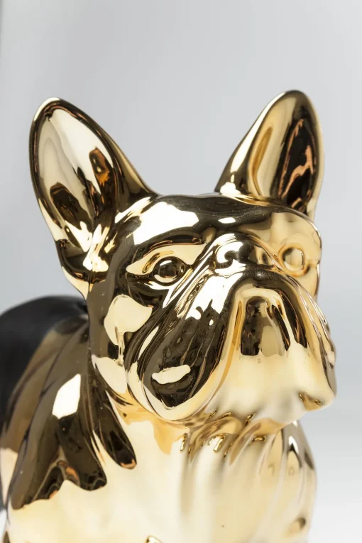KARE Spardose Bulldog Gold-Schwarz Clearance