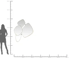 KARE Spiegel Shapes 130x110cm Best