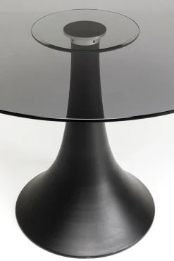 KARE Tisch Grande Possibilita Smoke Glas Ø110cm Fashion