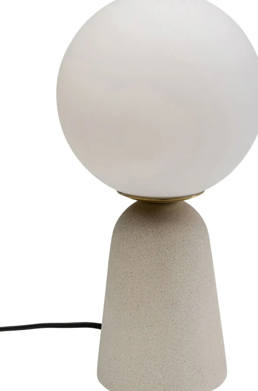 KARE Tischleuchte Bollie Beige 33cm New