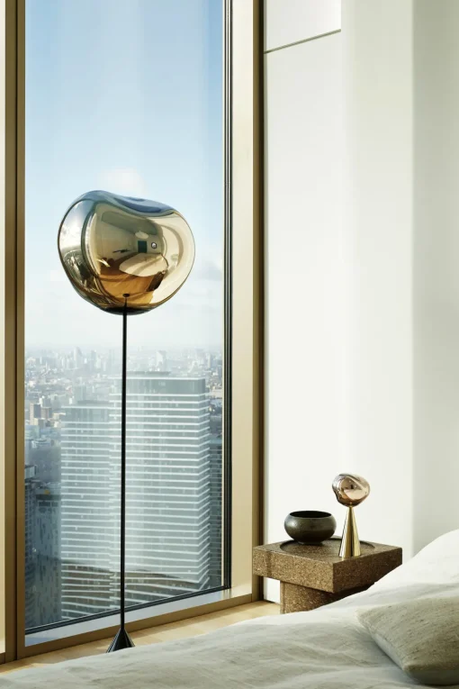 KARE Tom Dixon Stehleuchte MELT Cone slim Floor copper Fashion