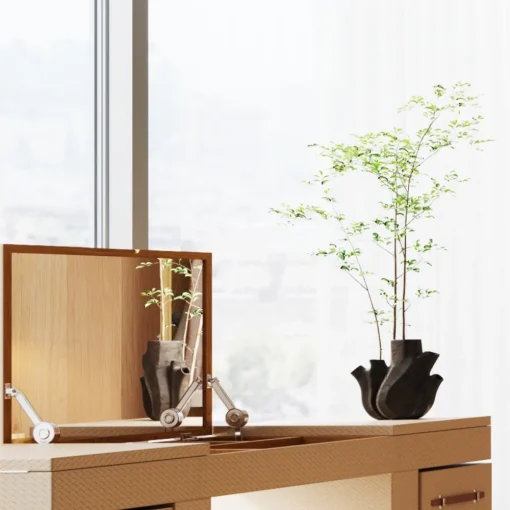 KARE Vase Flame Schwarz 29cm Clearance