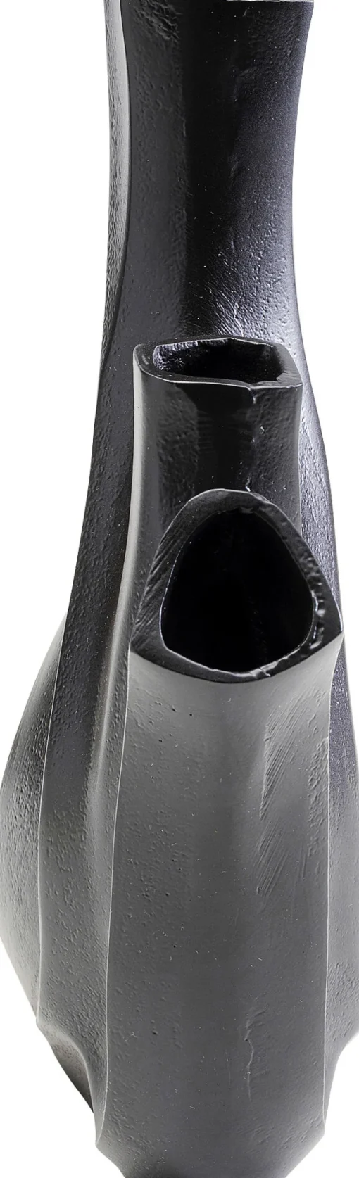 KARE Vase Flame Schwarz 29cm Clearance