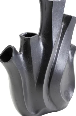 KARE Vase Flame Schwarz 29cm Clearance