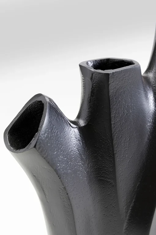 KARE Vase Flame Schwarz 29cm Clearance