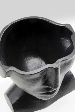 KARE Vase Rostro Schwarz 17cm Outlet