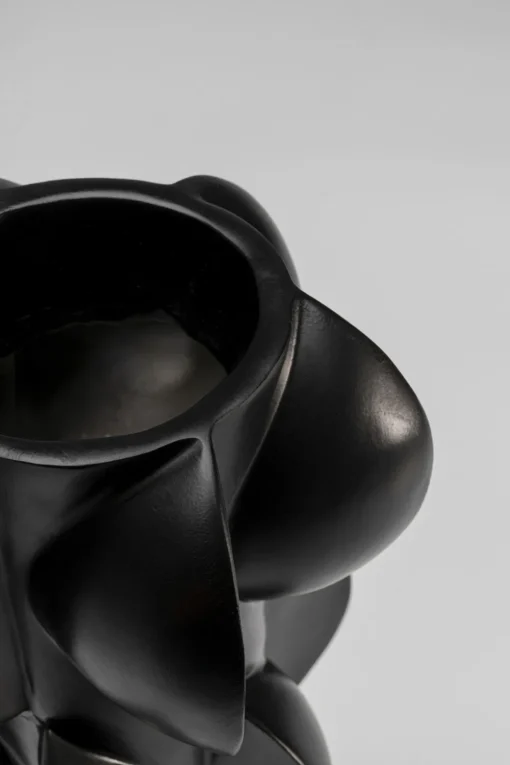 KARE Vase Viento Schwarz 35cm Clearance