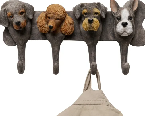 KARE Wandgarderobe Dog Family 31cm Hot