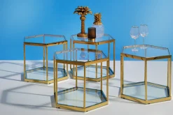 KARE Weinglas Diamond Gold Rim Best