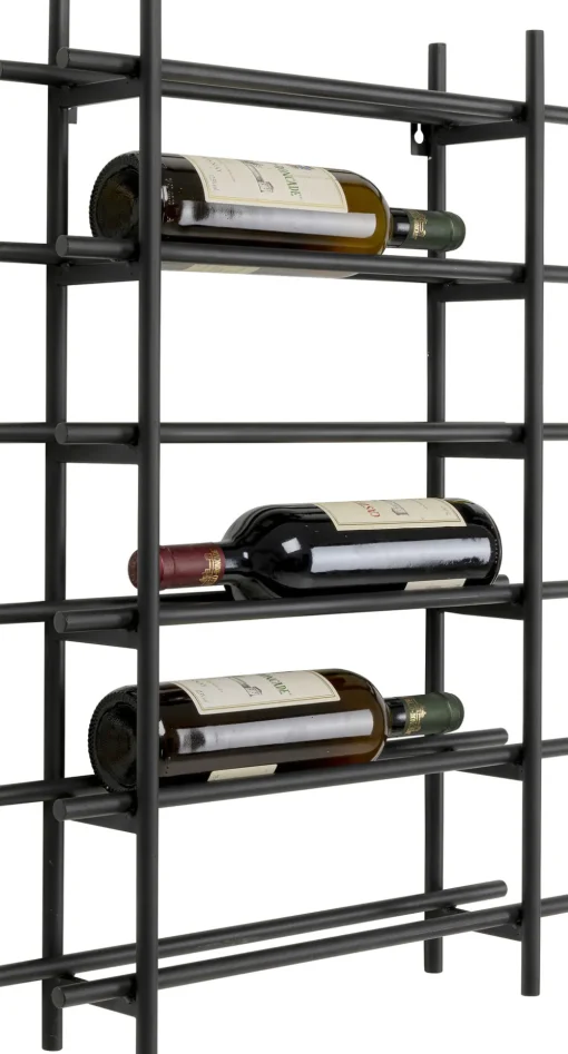 KARE Weinregal Cape Town Schwarz 45x68cm Hot